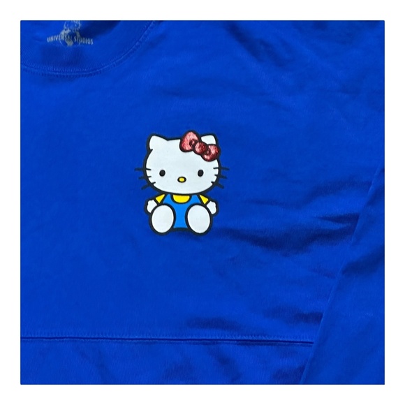 Universal Studios Royal Blue Hello Kitty Spirit Jersey L - Picture 5 of 6